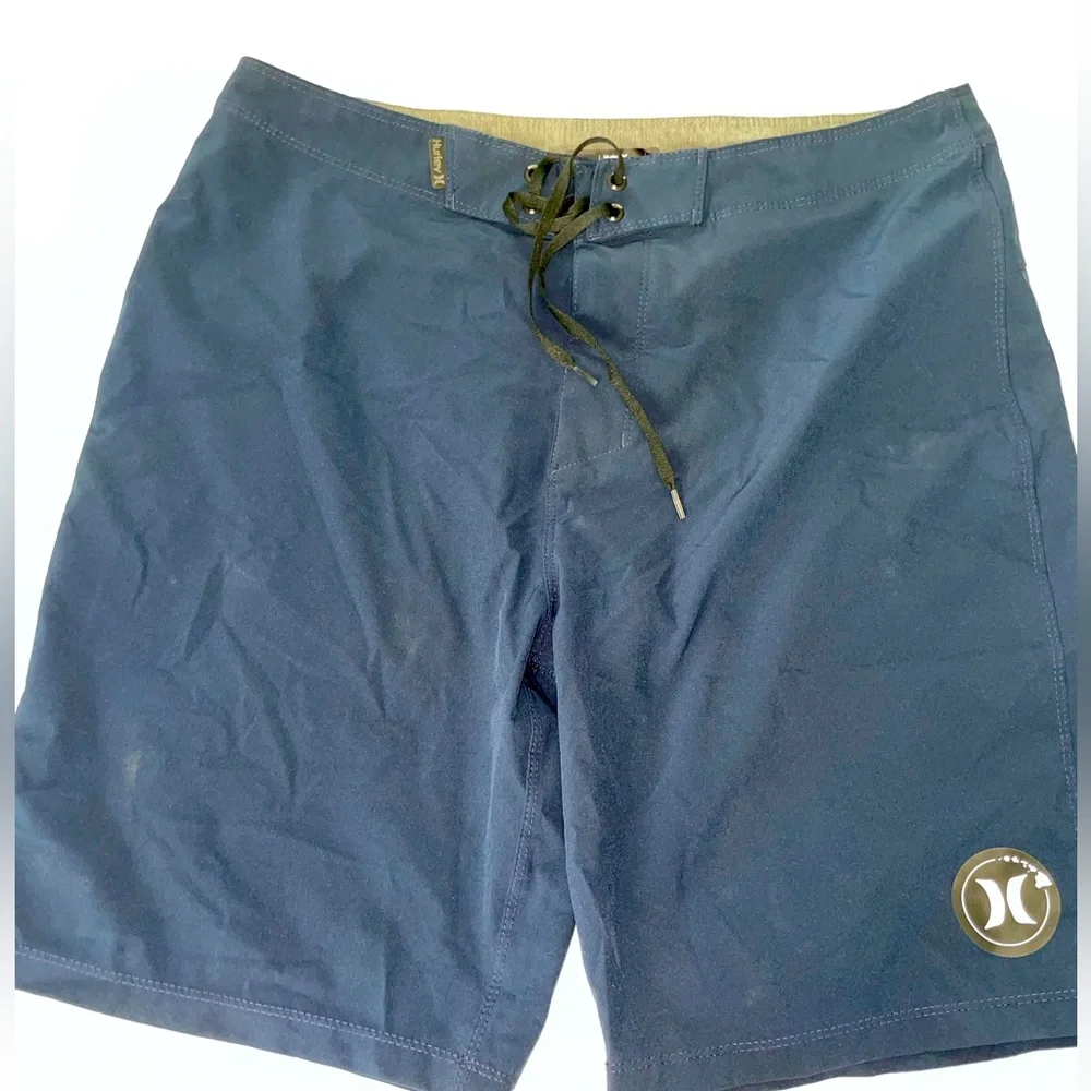 EUC Men’s Hurley Board Shorts Navy Blue Size 32